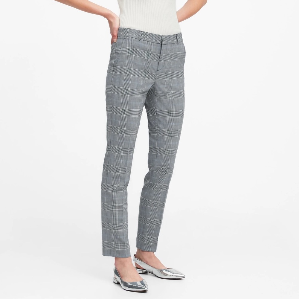 NWOT Curvy Ryan Slim Washable Wool-Blend Pant